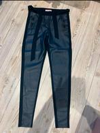 Nieuwe Studio Anneloes Margot broek met leer maat M, Kleding | Dames, Ophalen, Nieuw, Zwart