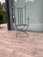Sneedijzeren kasteelstoelen, Ophalen, Zo goed als nieuw, Metaal