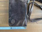 Bruin leren portemonnee/schoudertasje van Bear Design, Ophalen of Verzenden, Gebruikt, Bruin, Schoudertasje