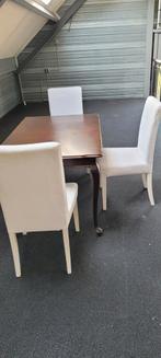 Eettafel met bijzettafel set, Ophalen of Verzenden, Zo goed als nieuw