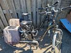 koppeltje Flyer T8 dames 55 en 50 cm middenmotor, Gebruikt, 51 tot 55 cm, 50 km per accu of meer, Ophalen