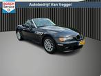 BMW Z3 Roadster 2.0 6 cil Widebody Chromeline cruise, leer,, Auto's, Achterwielaandrijving, Zwart, Zwart, Handgeschakeld