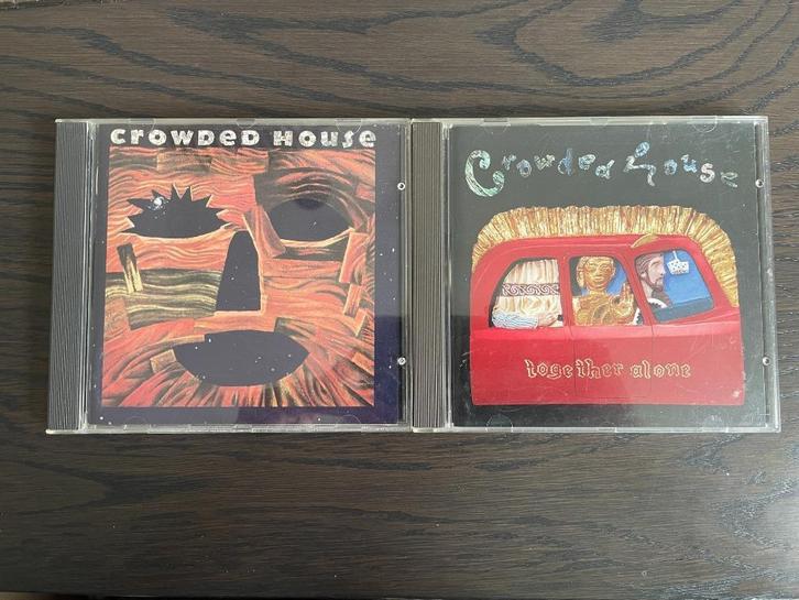 2x CD - Crowded house - Woodface & Together Alone, Cd's en Dvd's, Cd's | Pop, Zo goed als nieuw, 1980 tot 2000, Ophalen of Verzenden