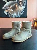 Shabbies Amsterdam Enkellaarsjes Beige Maat 37, Ophalen of Verzenden, Zo goed als nieuw, Beige, Lage of Enkellaarzen
