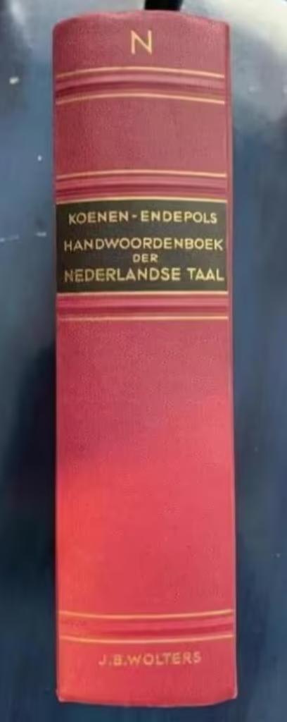 Handwoordenboek Nederlandse Taal Koenen-Endepols; JB Wolters, Boeken, Woordenboeken, Zo goed als nieuw, Nederlands, Koenen of Wolters
