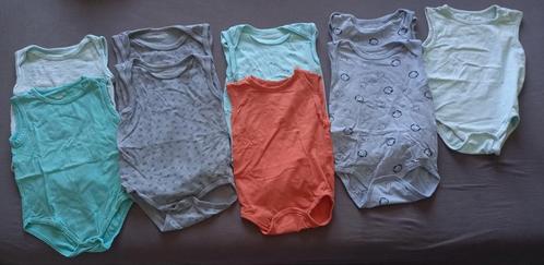 9 rompers maat 98/104 | mouwloos | zomer | onderkleding, Kinderen en Baby's, Kinderkleding | Maat 98, Gebruikt, Jongen of Meisje