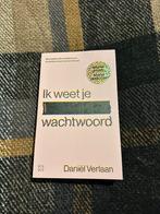 Daniël Verlaan - Ik weet je wachtwoord, Ophalen of Verzenden, Nieuw, Daniël Verlaan