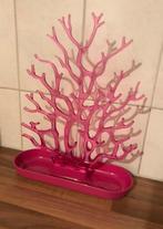Koziol fel roze sieraden accessoires boom, Verzenden, Gebruikt