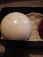 3 oude antieke biljartballen, Sieraden, Tassen en Uiterlijk, Edelstenen, Ophalen of Verzenden