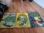 4 orginele Kuifje boeken( hard cover), Meerdere stripboeken, Ophalen of Verzenden, Gelezen, Hergé ,Casterman