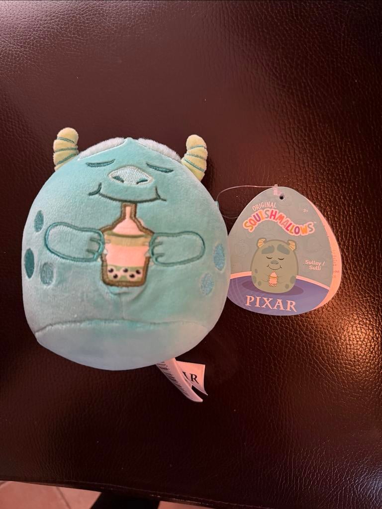 Squishmallow Sully - Monsters, Inc., Ophalen of Verzenden, Zo goed als nieuw, Overige typen