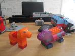 DUPLO SET LEEUW EN NEUSHOORN, Ophalen of Verzenden, Gebruikt, Complete set, Duplo