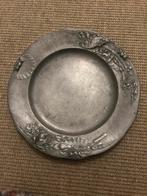 Antiek Tinnen Bord - gemerkt Kayserzinn 4131, Antiek en Kunst, Ophalen of Verzenden