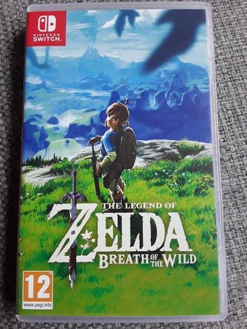 Nintendo Switch Game The Legend Of Zelda Breath Of The Wild  beschikbaar voor biedingen