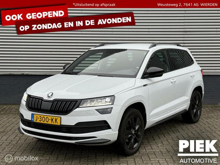 Skoda Karoq 1.5 TSI ACT Sportline Business TREKHAAK, Auto's, Skoda, Bedrijf, Te koop, Karoq, ABS, Achteruitrijcamera, Adaptive Cruise Control