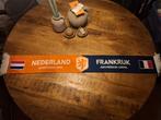 Nederland - Frankrijk Sjaal 10 Oktober 2016, KNVB, Woudenbergseweg 56-58, 3707 HX Zeist, Ophalen of Verzenden, Zo goed als nieuw