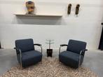 2 Nieuw Leolux Scylla fauteuils boucle stof Design stoel, Huis en Inrichting, Fauteuils, Leolux, Nieuw, 75 tot 100 cm, Ophalen of Verzenden