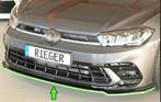 VW POLO 2G FACELIFT GTI/R-LINE FRONT SPLITTER GLOSSY BLACK, Ophalen of Verzenden