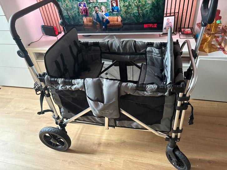 Fuxtec Bolderkar FX-CTXL900, Kinderen en Baby's, Kinderwagens en Combinaties, Zo goed als nieuw, Kinderwagen, Overige merken, Verstelbare duwstang