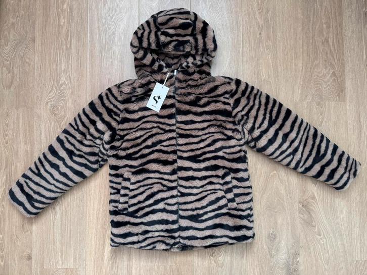 Nieuw Shoeby faux fur fluffy winterjas bruin/zwart 158/164, Kinderen en Baby's, Kinderkleding | Maat 158, Nieuw, Meisje, Jas, Ophalen of Verzenden