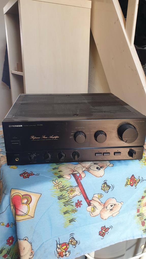 Pioneer A-656 stereo amp Reference, Audio, Tv en Foto, Versterkers en Receivers, Zo goed als nieuw, Stereo, Pioneer, Ophalen of Verzenden