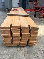 Heel veel partijen lange houten balken/ Gordingen, Doe-het-zelf en Verbouw, Hout en Planken, Ophalen, Gebruikt, Balk, Vuren
