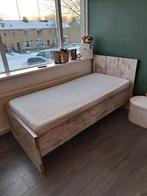Eenpersoonsbed, Ophalen, Gebruikt, 90 cm, Eenpersoons