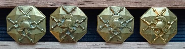 Schouderemblemen Verbindingstroepen, Verzamelen, Militaria | Algemeen, Landmacht, Embleem of Badge, Nederland, Ophalen of Verzenden