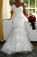 Prachtige bruidsjurk maat 40, Kleding | Dames, Ophalen of Verzenden, Zo goed als nieuw, Wit, Trouwjurk