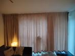 Baige gordijnen set (3 stuks) - 520x255 cm, Ophalen, Gebruikt, 200 cm of meer, Beige