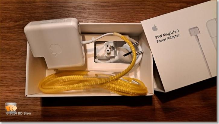 Apple 85W MagSafe 2 Power Adapter, Computers en Software, Laptop-opladers, Nieuw, Ophalen of Verzenden