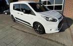 Ford Transit Connect 1.6 Tdci 2016 rolstoel/scootmobielbus, Auto's, Bestelauto's, Voorwielaandrijving, Euro 5, Zwart, Leder en Stof