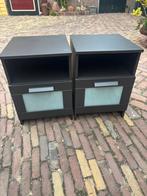 2 kastjes, Huis en Inrichting, Kasten | Ladekasten, Ophalen, Gebruikt, 1 of 2 laden, 50 tot 100 cm
