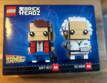 Lego Marty mc Fly en Doc Brickheadz 41611 - Nieuw in doos! beschikbaar voor biedingen