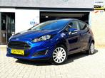 Ford Fiesta 1.0 Style Navi_Airco_ goed onderhouden, Gebruikt, Euro 6, 525 kg, Blauw