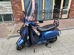 Vespa S, mat blauw, Ophalen, Gebruikt, Overige modellen, Maximaal 45 km/u