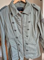 GUESS Legergroene Dames Jack Maat 38, Maat 38/40 (M), Ophalen of Verzenden, Jasje, GUESS