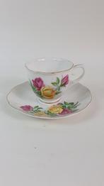 Vintage kop en schotel, Royal Goedewaagen Gouda. 4C9, Ophalen of Verzenden