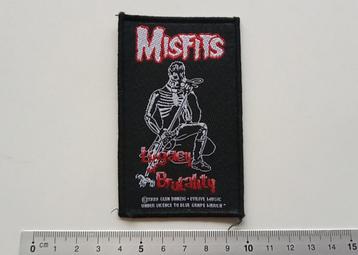  	 Misfits leuke  1999 vintage legacy of brutality patch 7  beschikbaar voor biedingen
