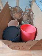 Kopjes en glaswerk, Gebruikt, Ophalen of Verzenden, Glas, Overige stijlen