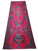 Vintage oosters wol vloerkleed loper Kandahar 73x195cm
