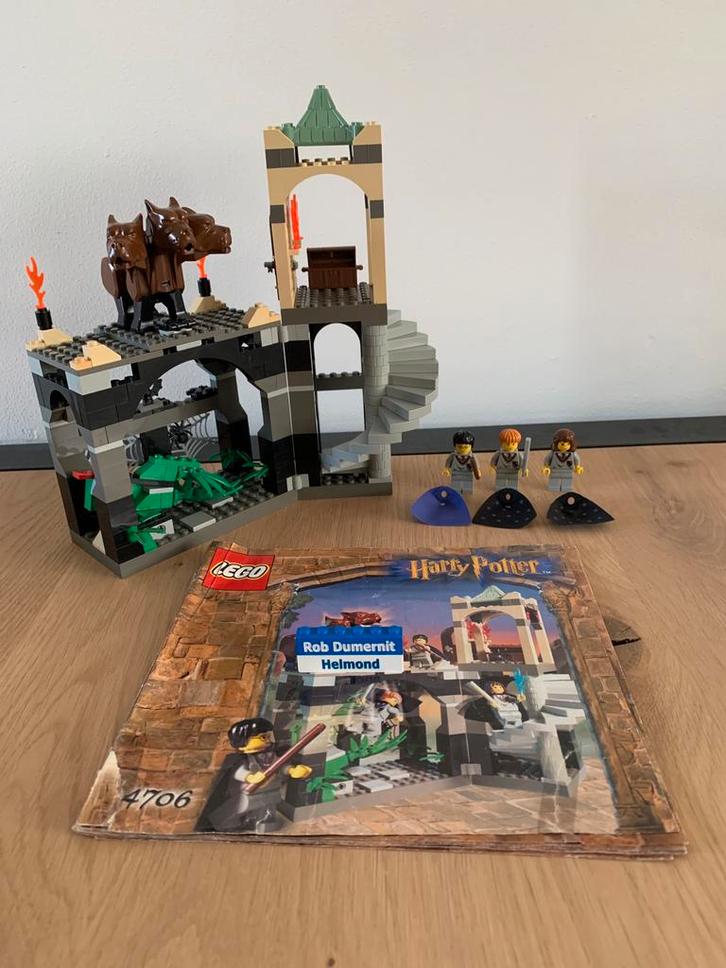 Lego 4706; Harry Potter, Forbidden Corridor, Kinderen en Baby's, Speelgoed | Duplo en Lego, Gebruikt, Lego, Complete set, Ophalen of Verzenden