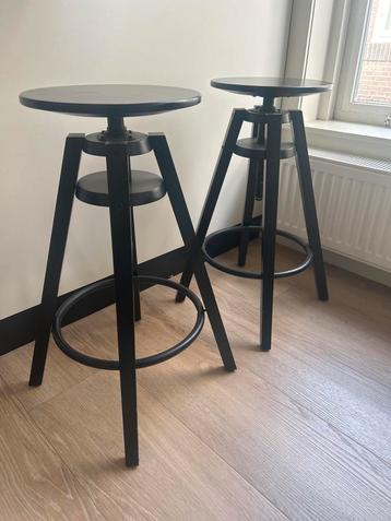 2 zwarte Ikea barkrukken - Utrecht beschikbaar voor biedingen