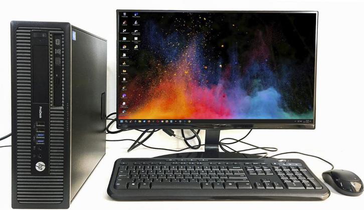 HP Prodesk intel core i5 | SSD | Win11 | WiFi, Computers en Software, Desktop Pc's, Zo goed als nieuw, 4 Ghz of meer, HDD, SSD