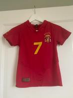 #VSK128-003 Shirt Raul (Spanje) te koop! Maat 128, Maat XS of kleiner, Verzenden, Zo goed als nieuw, Shirt