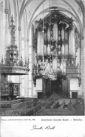 (701-385-027) Zwolle Groote Kerk beschikbaar voor biedingen