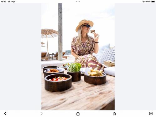 KAFTAN DRESS VAN EKSEPT LONNEKE NOOTEBOOM MAAT M/L, Kleding | Dames, Jurken, Nieuw, Overige kleuren, Onder de knie, Ophalen of Verzenden
