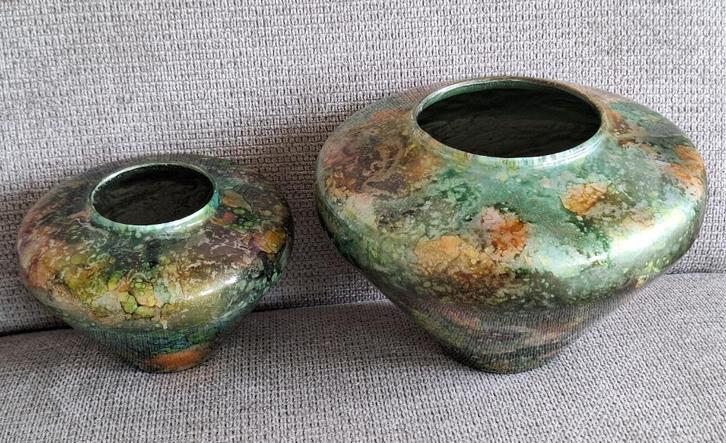 Vazen Laque Line, Antiek en Kunst, Antiek | Vazen, Ophalen of Verzenden