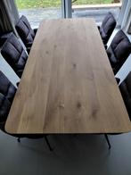 Eiken Eettafel 260x100cm - Nieuw, Huis en Inrichting, Complete eetkamers, Ophalen of Verzenden