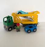 Duplo Autotransporter met Auto's en Figuur, Ophalen of Verzenden, Gebruikt